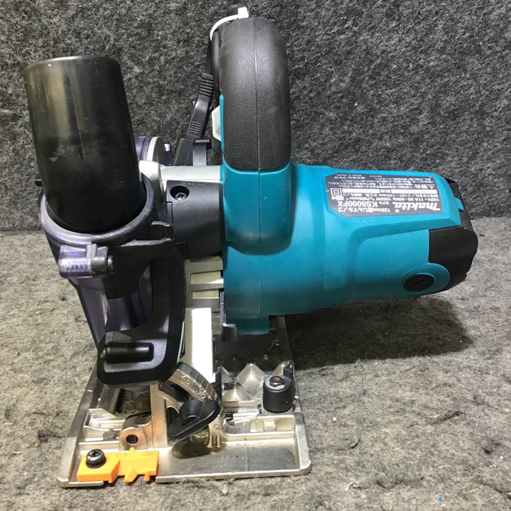 【美品・延長コード付き!】マキタ(makita) 防じん丸のこ KS5000FX ※平行定規欠品※【桶川店】