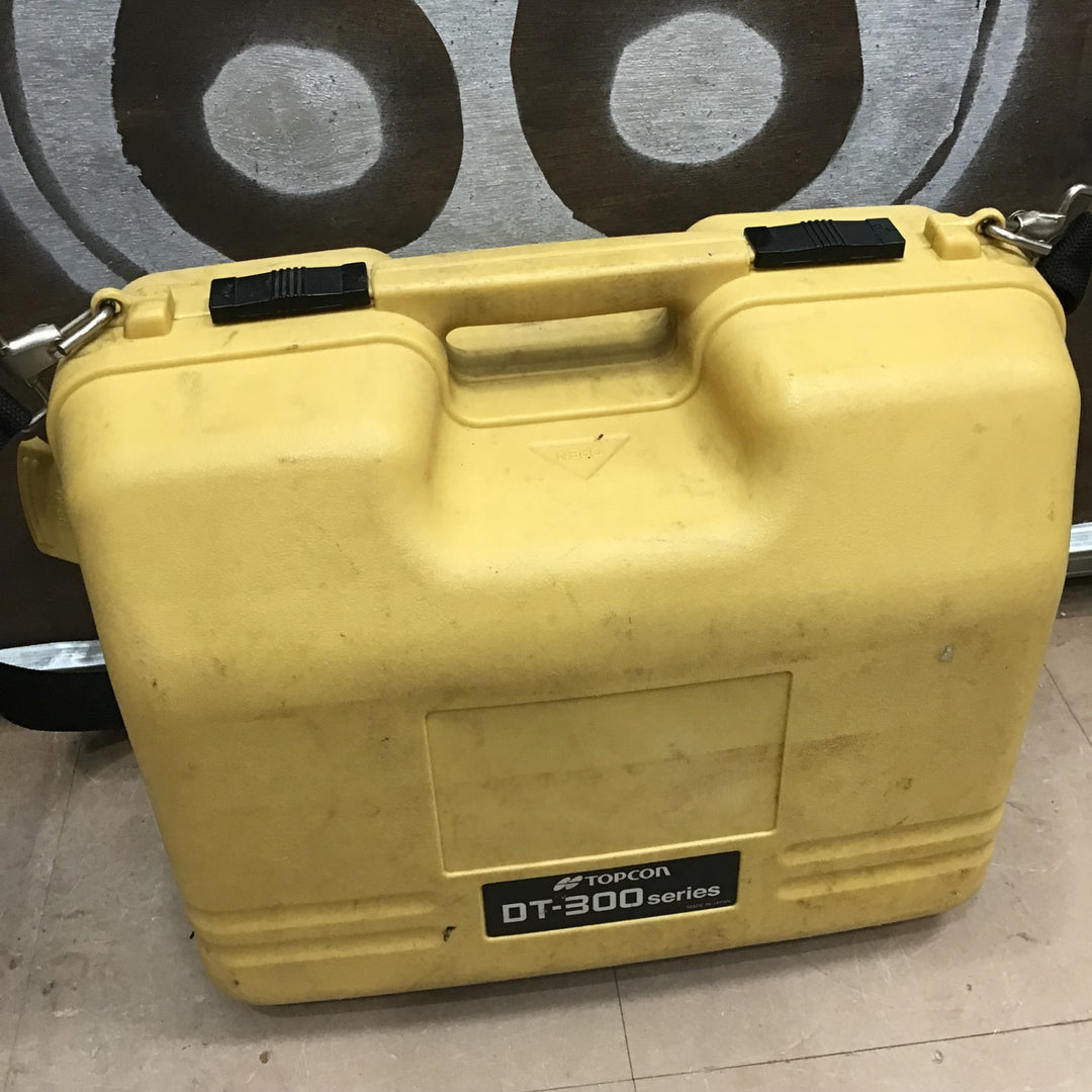 ▼ 【C2002137】トプコン セオドライト DT-300シリーズ 三脚付き【草加店】