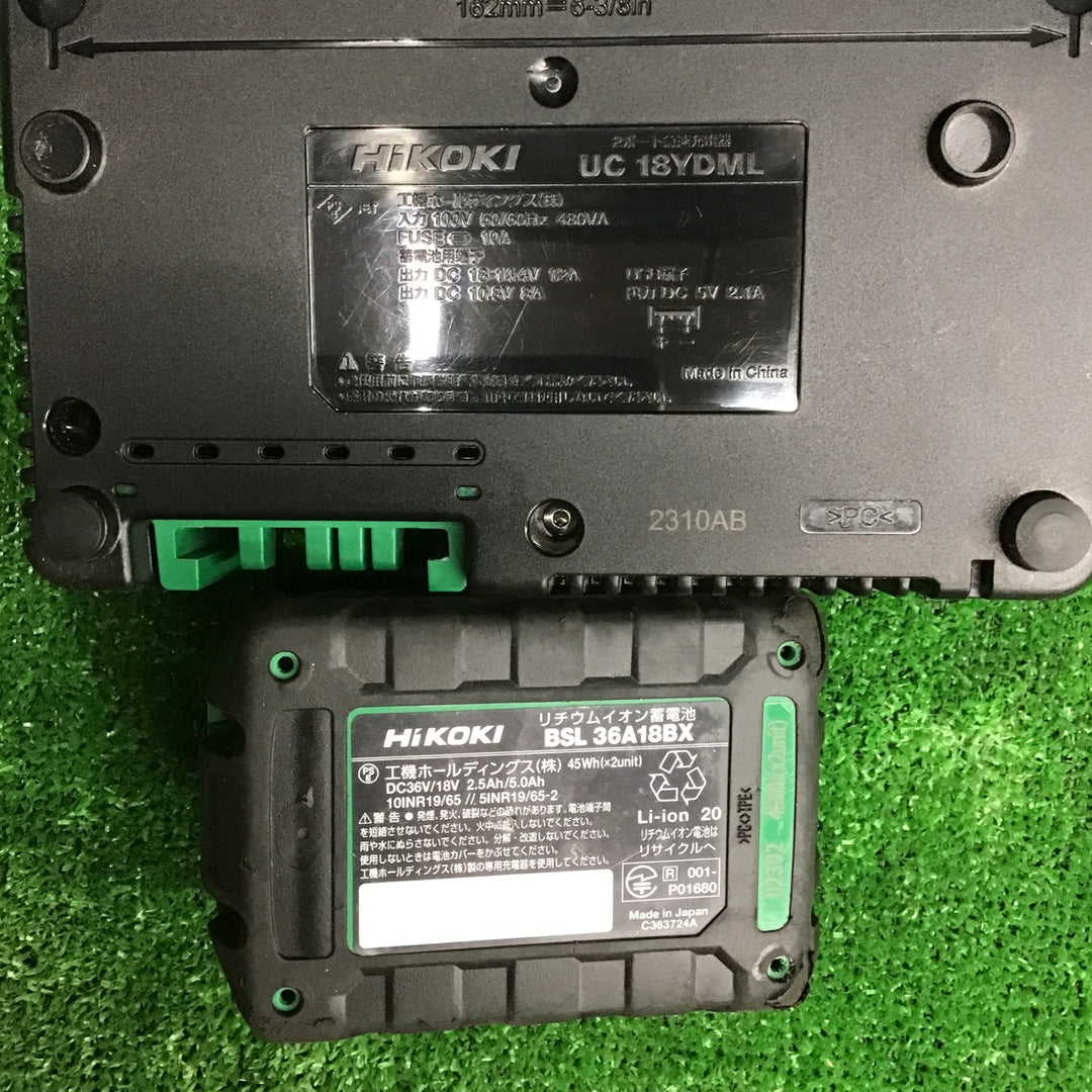 【月末セール!中古・新型充電器付属】 ハイコーキ HiKOKI マルチボルト 165mm コードレス卓上スライド丸ノコ C3606DRB(XPSZ) 【桶川店】