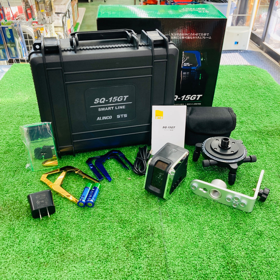 ALINCO アルインコ STS グリーンレーザー墨出器 SQ-15GT【桶川店】