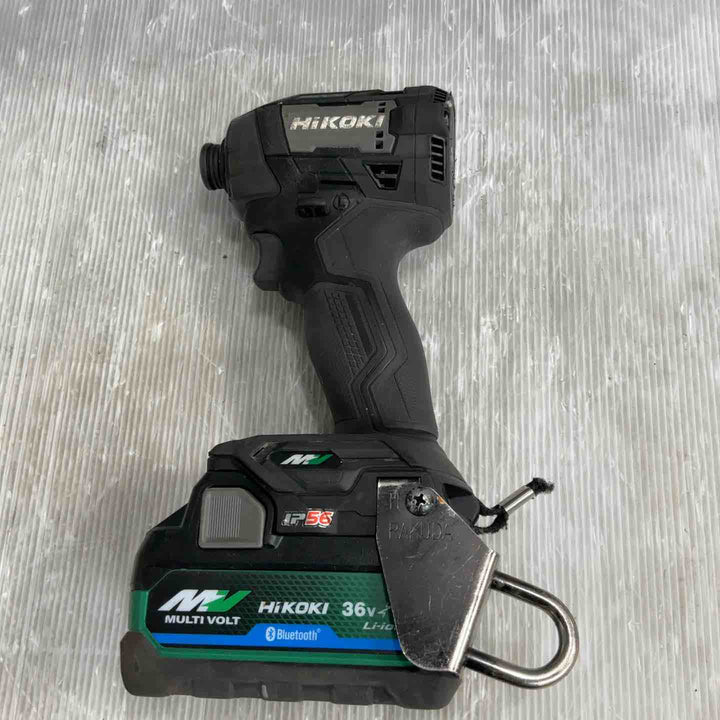 ★ハイコーキ(HIKOKI ※旧:日立工機) コードレスインパクトドライバ ストロングブラック WH36DD(2XHBSZ)【草加店】