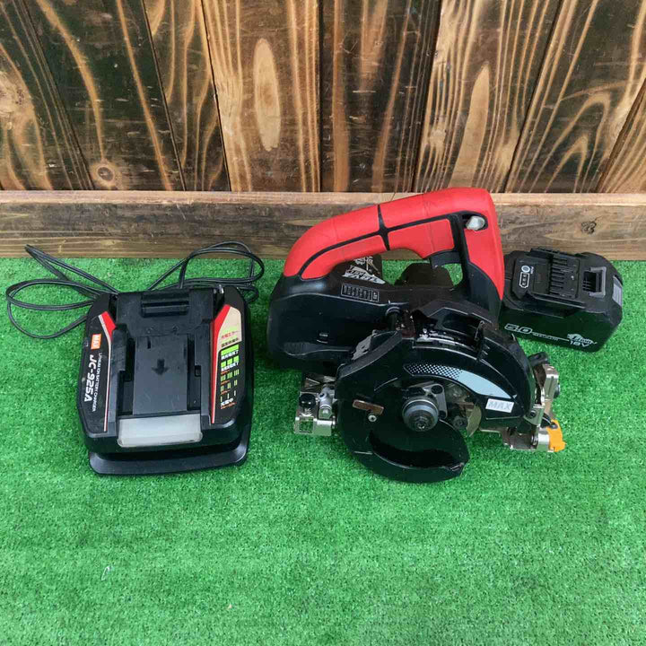 ☆マックス (MAX) コードレス防塵丸のこ PJ-CS53CDP 18V5.0Ahバッテリー×2、充電器付き。※※ダストボックスなし※※【桶川店】