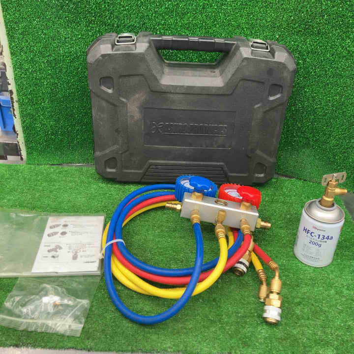 【中古品】アストロプロダクツ ゲージマニホールド R134a【桶川店】