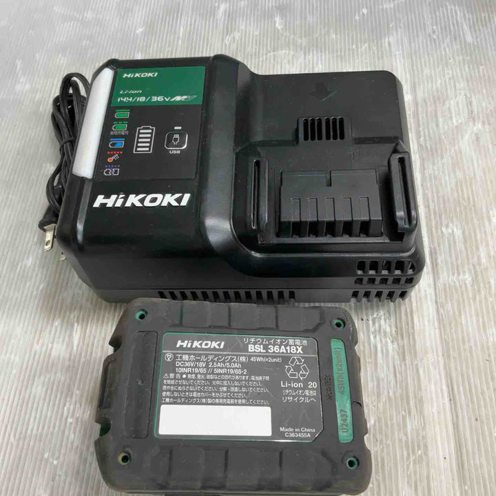 ★ハイコーキ(HIKOKI ※旧:日立工機) コードレスインパクトドライバ ストロングブラック WH36DD(2XHBSZ)【草加店】