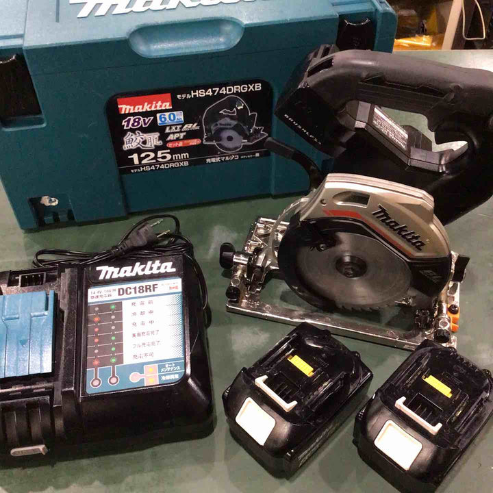 ★マキタ(makita) コードレス丸のこ HS474DRGXB【川口店】