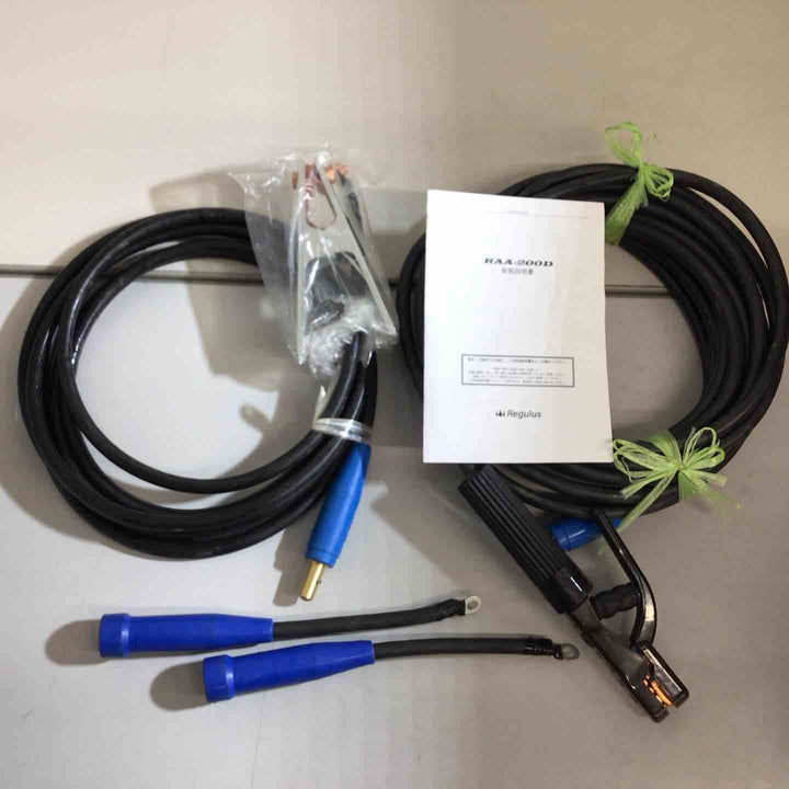 レグルス 直流溶接機 RAA-200D (アース5m・ホルダー10mJ付)【戸田店】