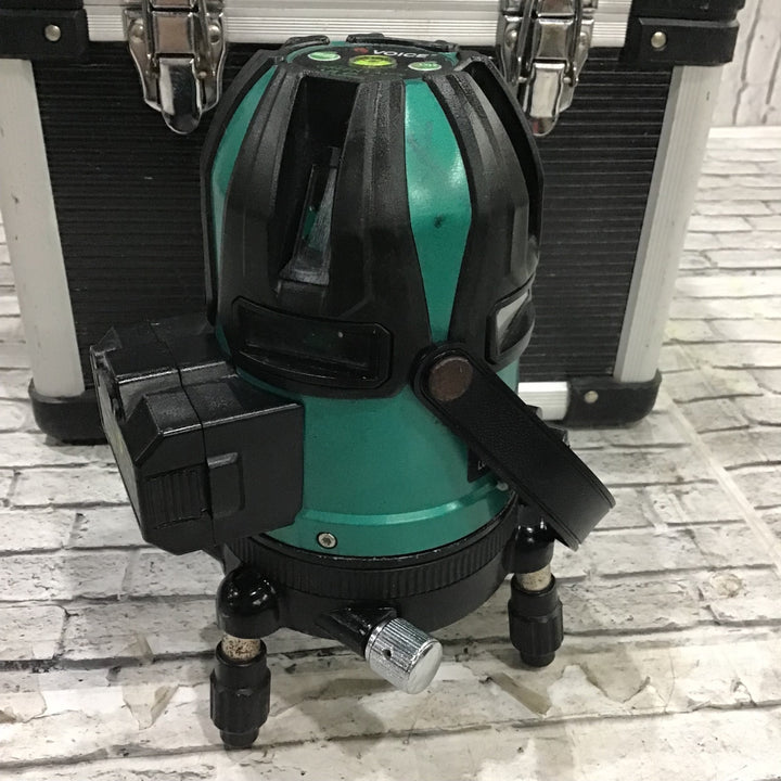 〇VOICE レーザー墨出し器 グリーンレーザー VLG-8X【川口店】