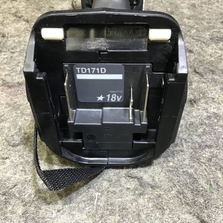 【中古品・本体美品!ケース代替品!】マキタ(makita) コードレスインパクトドライバー TD171DRGXB【桶川店】