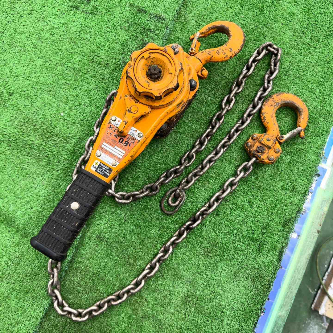 【現状品】 KITO キトー レバーブロック LB008 8t  荷吊 【桶川店】