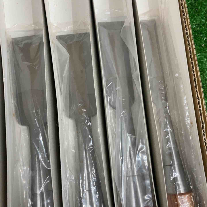 助丸 ハイス 中叩き鑿 6本組 約15mm、約24mm、約30mm、約36mm、約42mm、約48mm のみ ノミ 大工道具 【桶川店】