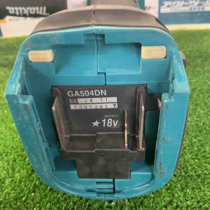 ◇マキタ(makita) 125mmコードレスディスクグラインダ GA504DZ【草加店】