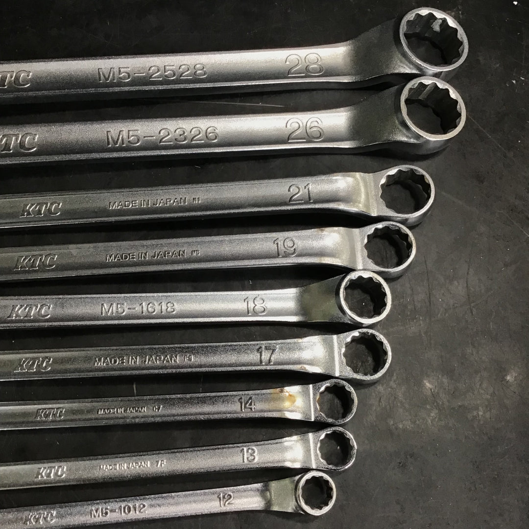 ▲KTC(京都機械工具) メガネレンチセット 9本セット【草加店】