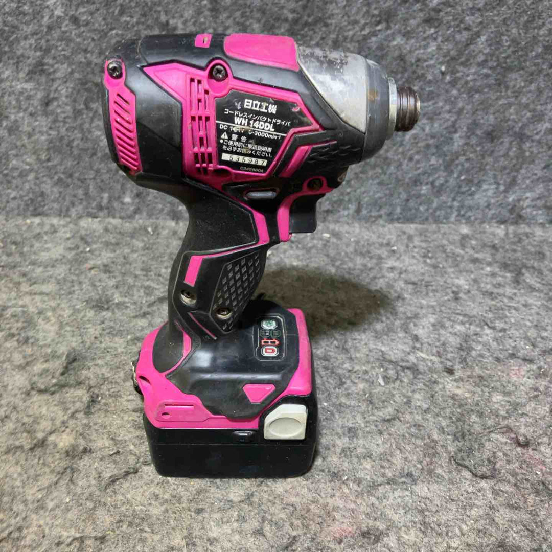 ◇ハイコーキ(HIKOKI ※旧:日立工機) コードレスインパクトドライバー WH14DDL(NN)(R)※本体のみ【桶川店】