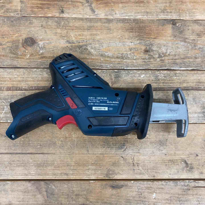 【中古品】 ボッシュ(BOSCH) 10.8V コードレスセーバーソー GSA10.8V-LI フルセット品 動作良好!! 【代引きOK】