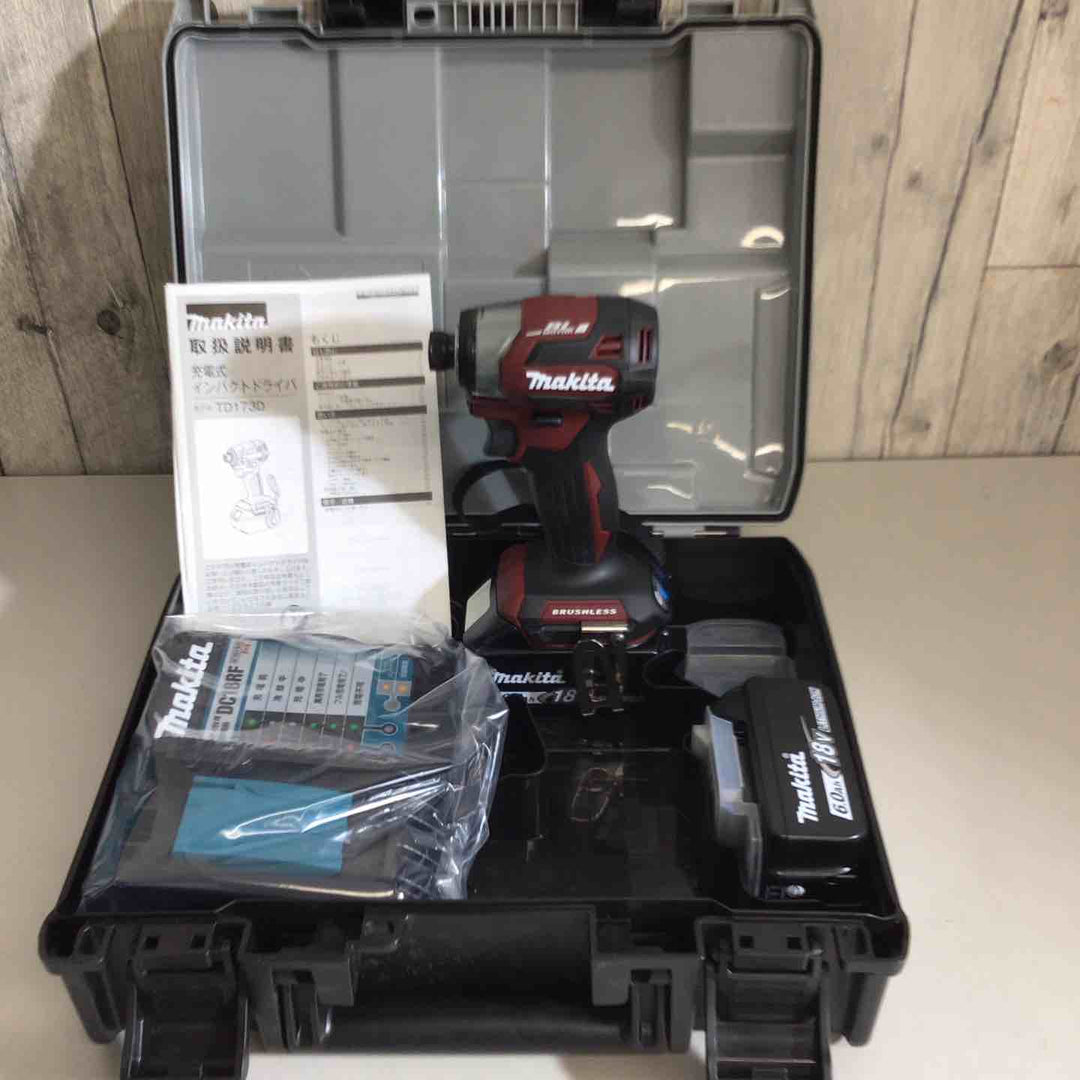 【未使用品】マキタ 18V 充電式インパクトドライバ  TD173DGXAB TD173DGXAR 3台セット【戸田店】