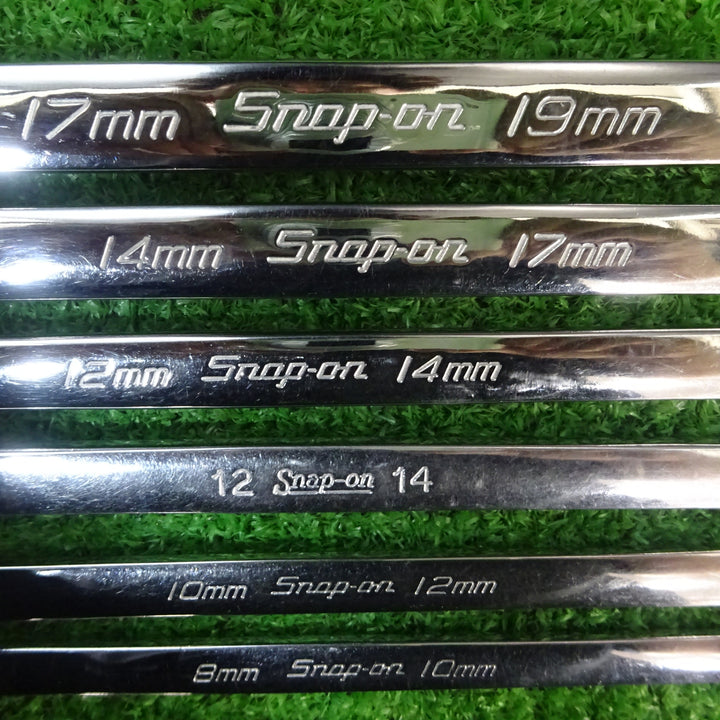 スナップオン/Snap-on オフセットメガネレンチ 8mm~19mm XBMシリーズ 6本セット【岩槻店】