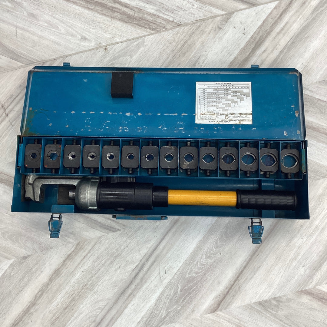 〇泉精器(IZUMI)  T型手動油圧式圧縮工具 EP-365【越谷店】