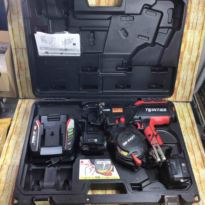 ★マックス(MAX) 鉄筋結束機 ツインタイア RB-442T-B2C/1450A リバータイア【川崎店】