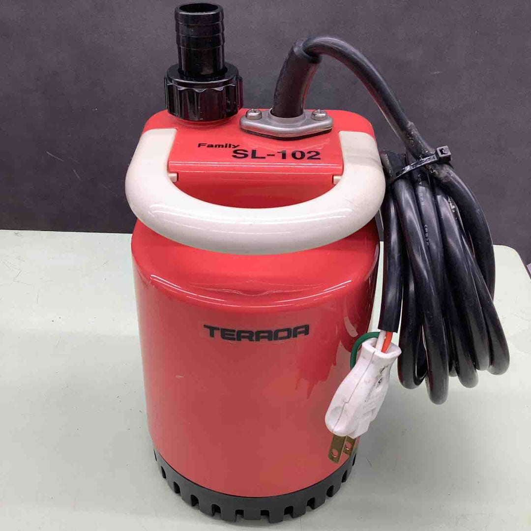寺田ポンプ(テラダ/TERADA) ファミリー水中ポンプ SL-102 50/60Hz 家庭用 池 循環 散水 排水 底水 【越谷店】
