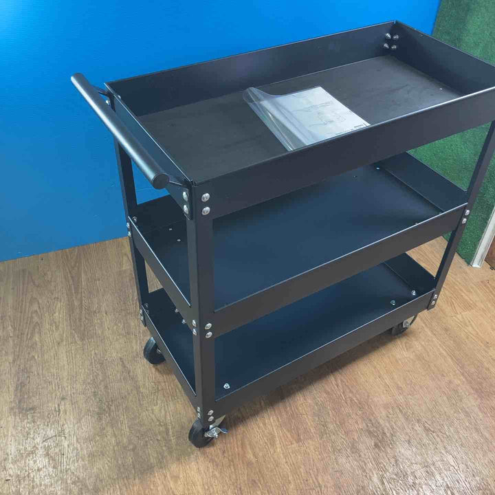 【店頭受取り限定】◇アストロ プロダクツ ツールワゴン 3段 ブラック TW848【岩槻店】