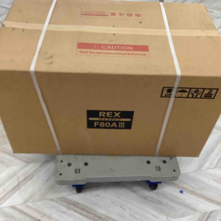 【店頭受取り限定】★レッキス(REX) パイプマシン(切削ねじ加工機) F80AⅢ F80A3 ねじ切り機 旋盤 【越谷店】