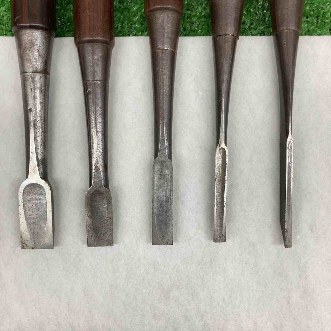 【中古・現状品】 左久弘 銘 のみ 鑿 *10本セット 【鴻巣店】