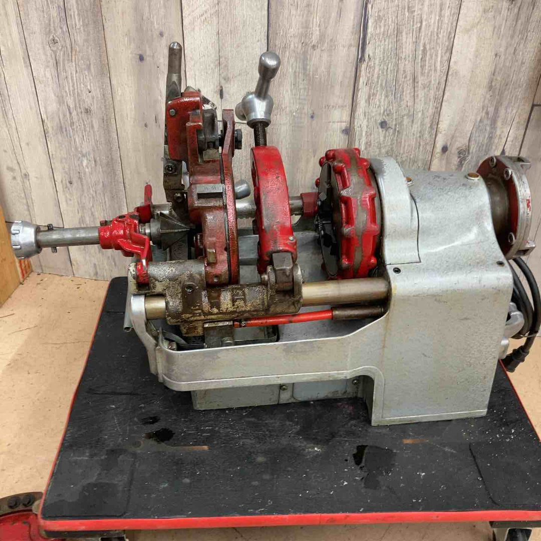 【店頭受取り限定】 【中古品】 レッキス(REX) ねじ切り機 N40A3 N40AⅢ 分解洗浄済 15A~40A ダイヘッド2個付属 【東大和店】