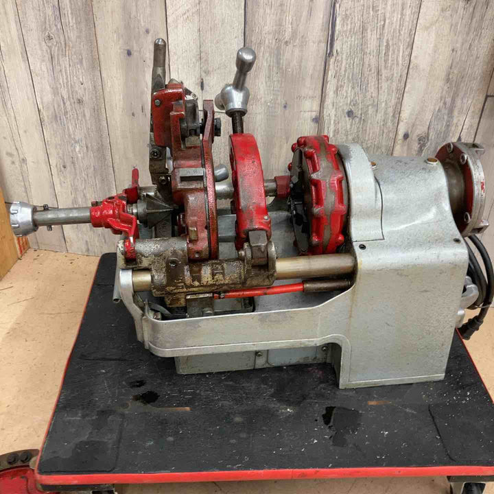 【店頭受取り限定】 【中古品】 レッキス(REX) ねじ切り機 N40A3 N40AⅢ 分解洗浄済 15A~40A ダイヘッド2個付属 【東大和店】