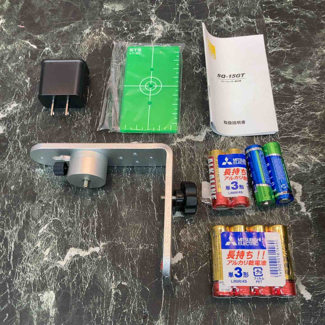 ▼ALINCO アルインコ STS SMART LINE グリーンレーザー墨出器 SQ-15GT【八潮店】