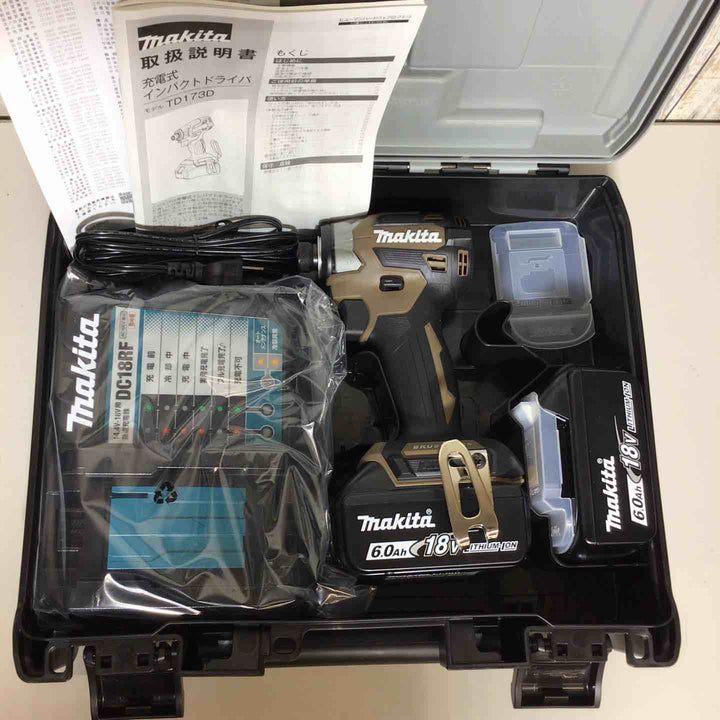 ★マキタ(makita) コードレスインパクトドライバー TD173DGXAB【戸田店】