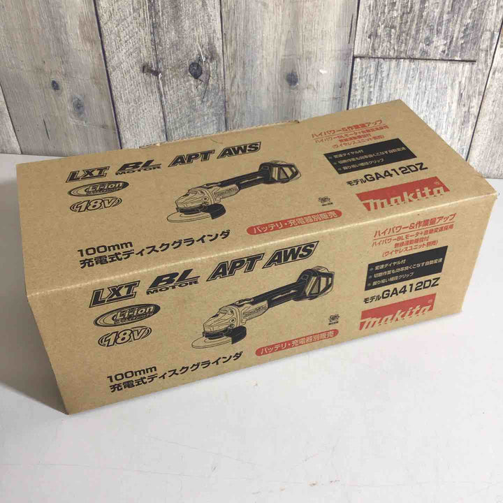 ★マキタ(makita) 100mmコードレスディスクグラインダ GA412DZ【戸田店】