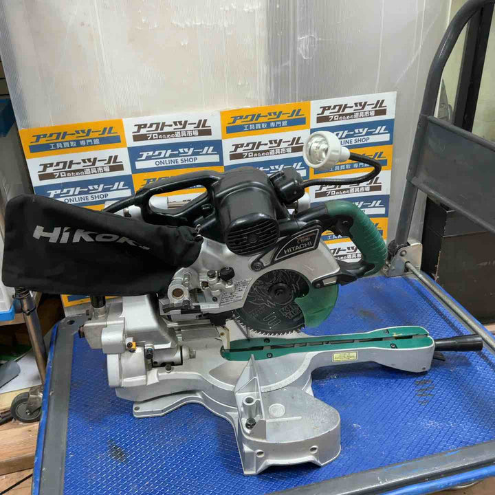 ☆ハイコーキ(HIKOKI ※旧:日立工機) 卓上スライド丸のこ C7RSH【草加店】