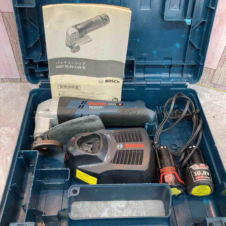 ボッシュ コードレスニブラ GSC10.8v-LIN【八潮店】