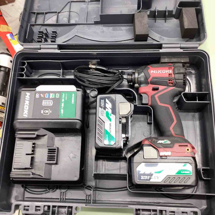 ★ハイコーキ(HIKOKI ※旧:日立工機) コードレスインパクトドライバー WH36DC(2XPR)【越谷店】