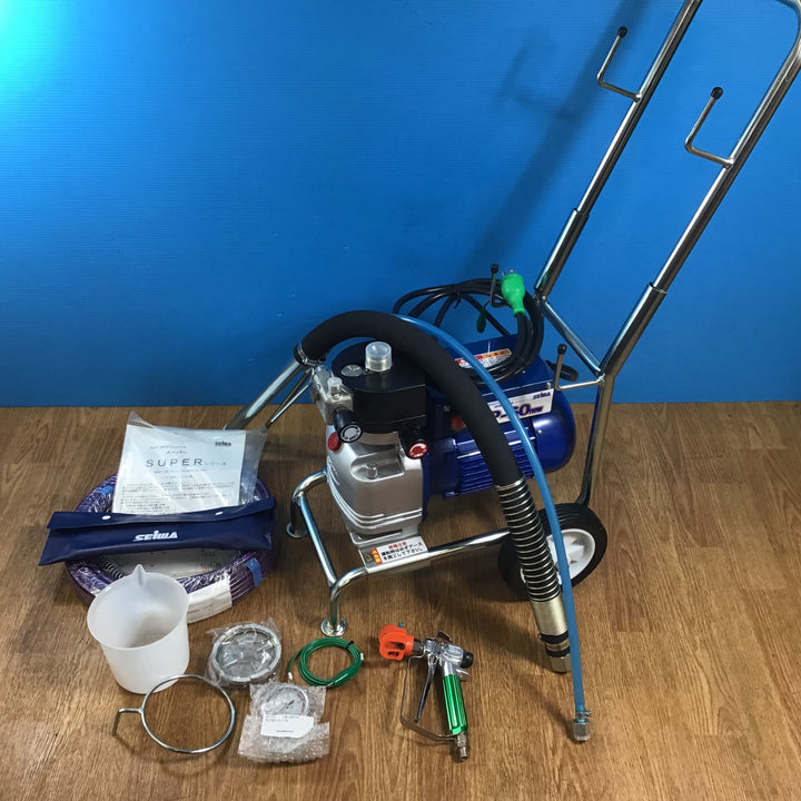 【美品/店頭受取り限定】〇SEIWA セイワ 精和産業 エアレス塗装機 SP-60new【岩槻店】