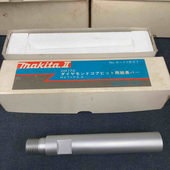 マキタ(makita) ダイヤモンドコアビット×4個、延長バー×1個セット DM170 M27 65Φ 100Φ 未使用&中古【八潮店】