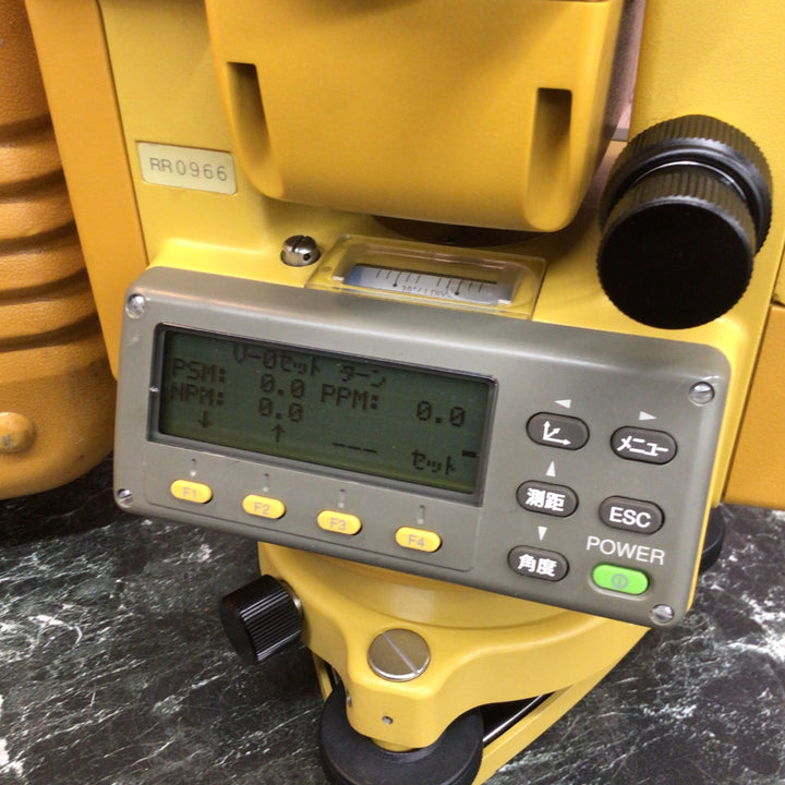 トプコン トータルステーション GPT-1004F ※充電器なし 【八潮店】