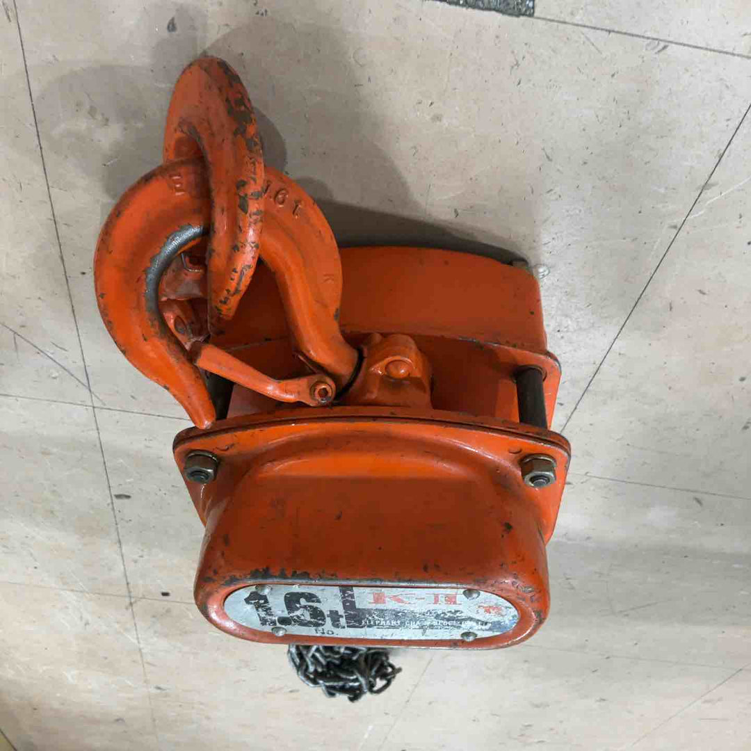 ◇象印 チェーンブロック K-2 1.6t K-01625【草加店】