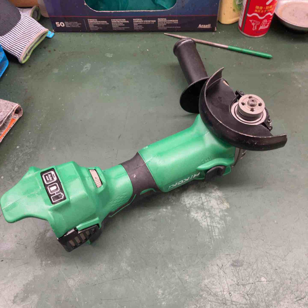 ◇ハイコーキ(HIKOKI ※旧:日立工機) 100mmコードレスディスクグラインダ G14DBBVL(NN)(L)【鴻巣店】
