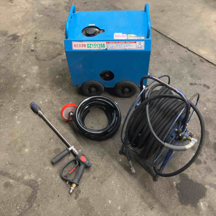 【中古品・店頭受取り限定】 フルテック セミ防音型高圧洗浄機・OZ1513SB 【桶川店】