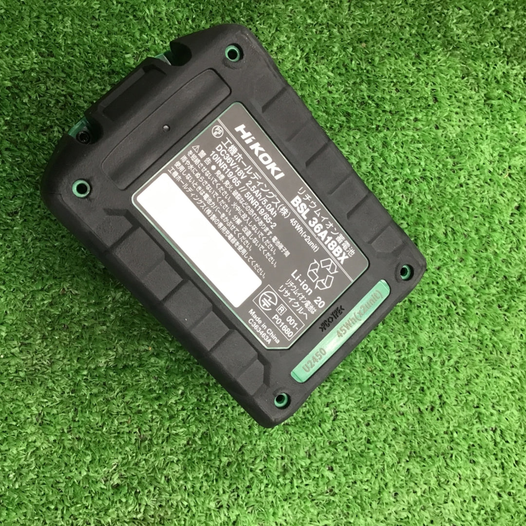 【未使用品】ハイコーキ(HIKOKI ※旧:日立工機) コードレスインパクトドライバー WH36DD(2XHSZ)(IG)【桶川店】