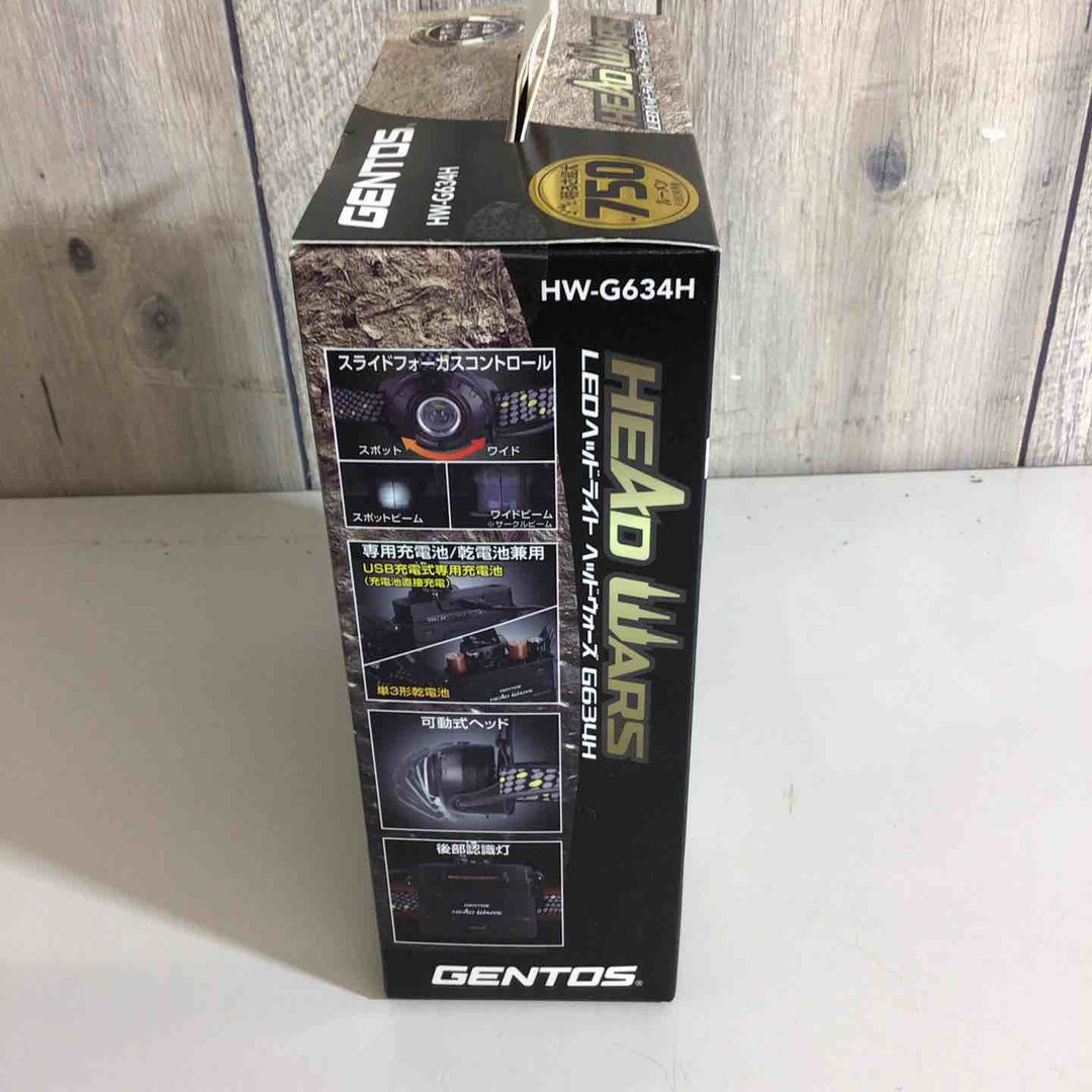 【未使用品(未開封)】ジェントス ヘッドウォーズ HW-G634H【戸田店】