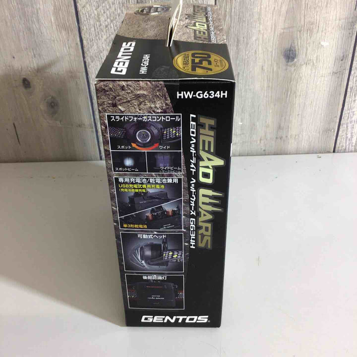 【未使用品(未開封)】ジェントス ヘッドウォーズ HW-G634H【戸田店】