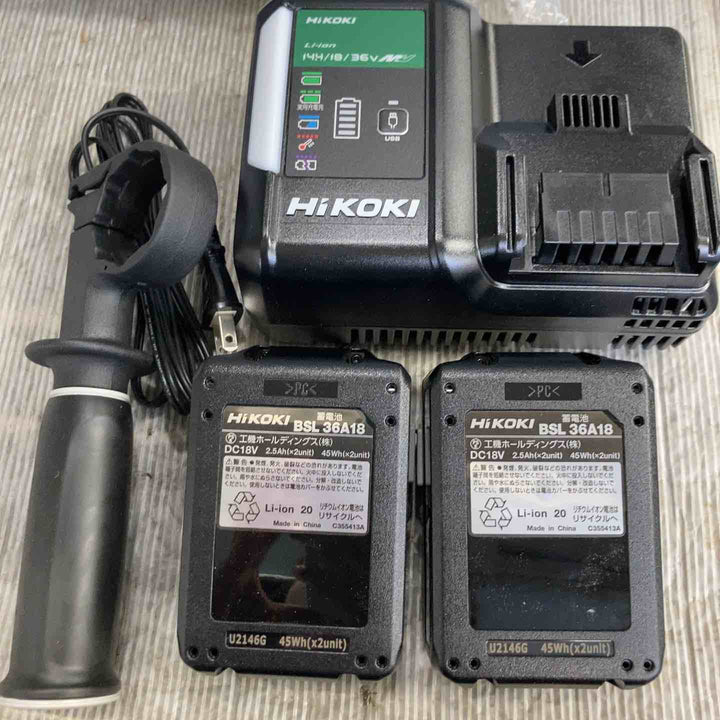 ★ハイコーキ(HIKOKI ※旧:日立工機) コードレスハンマドリル DH36DPA(2XP)【草加店】
