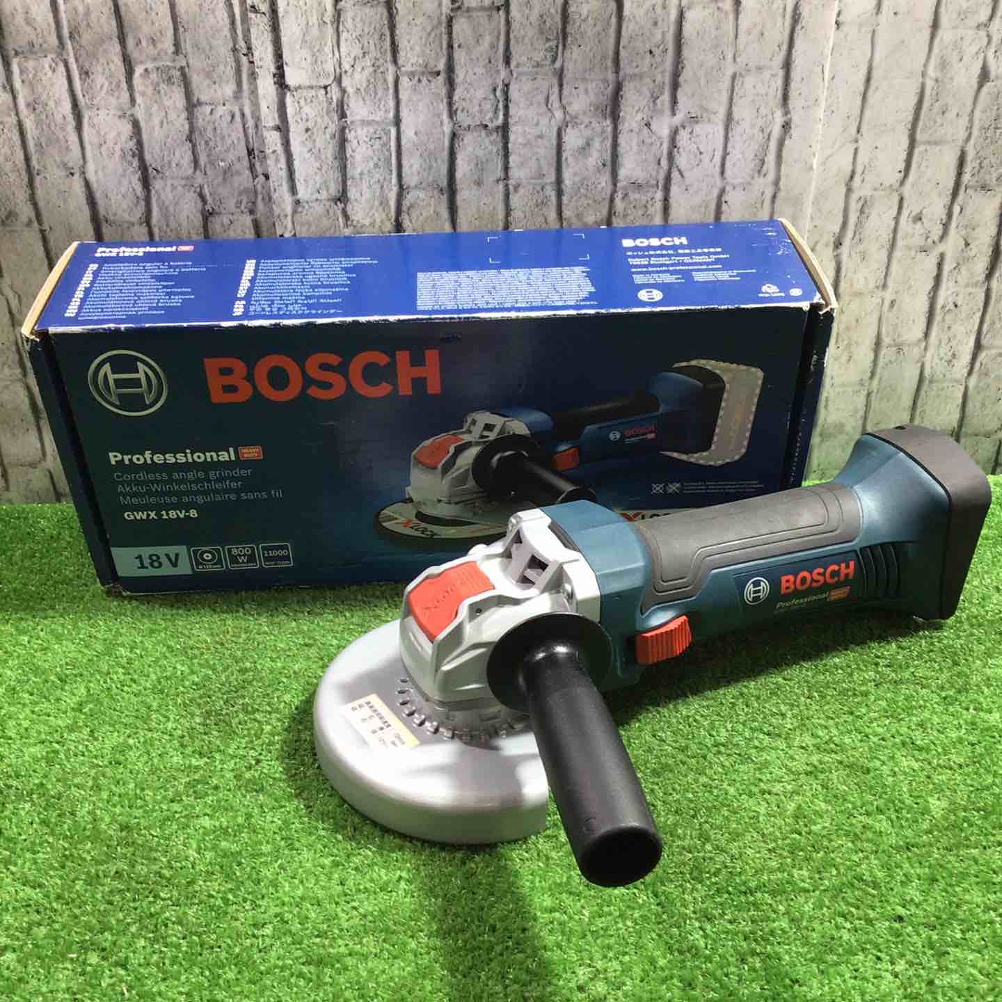 ◇ボッシュ(BOSCH) 18V コードレスディスクグラインダー X-LOCK (本体 