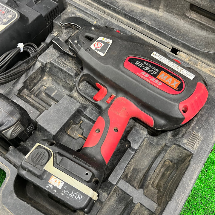 ※※備考欄要確認※※★マックス(MAX) 鉄筋結束機 リバータイア RB-399-B2C 現状品【桶川店】