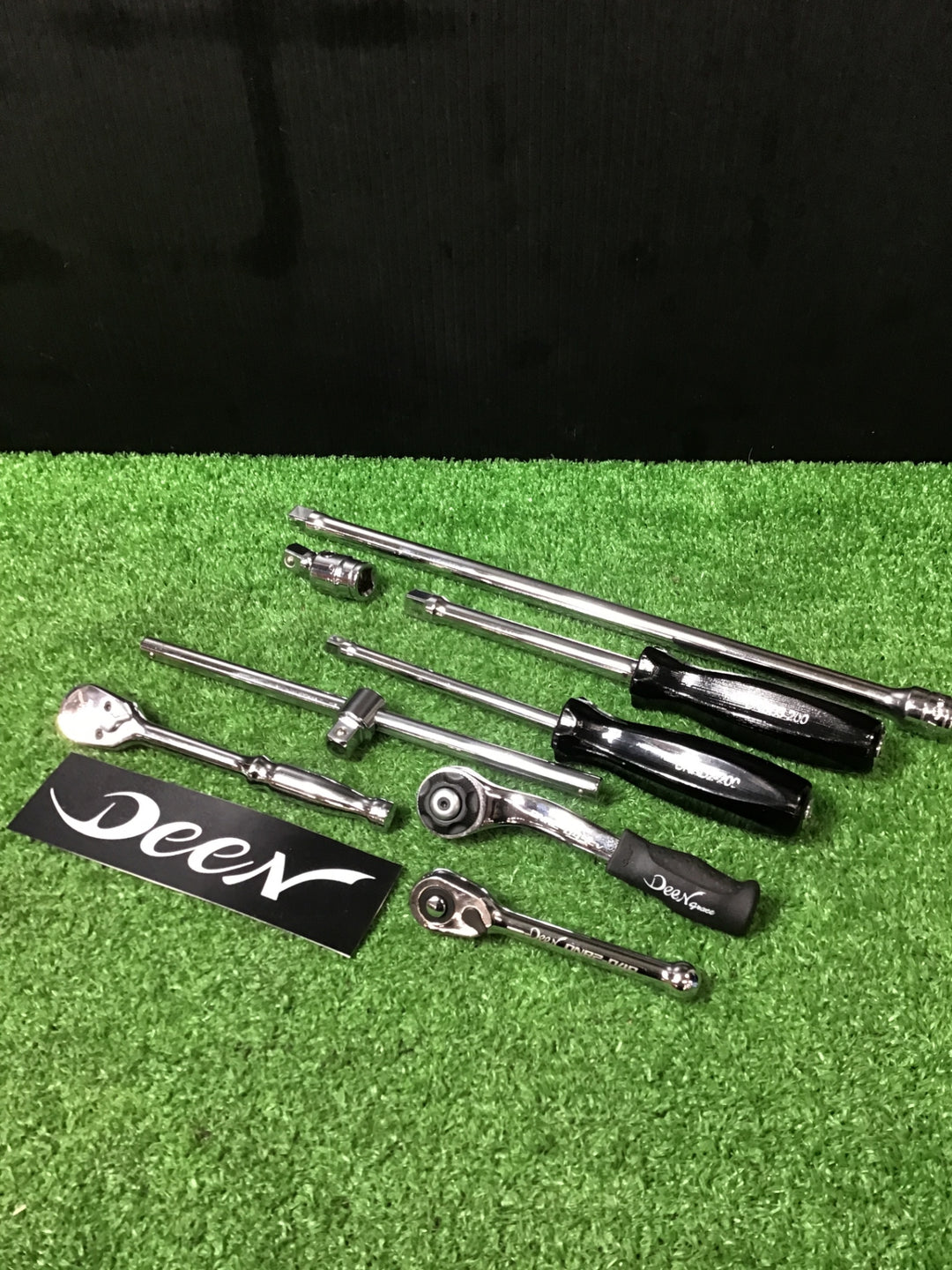 ディーン/Deen カーブラチェット、1/4・3/8 ラチェット、ドライバーハンドル等 8点まとめ DNR2-045CV,DNBD3-200,DNBE3-300【岩槻店】