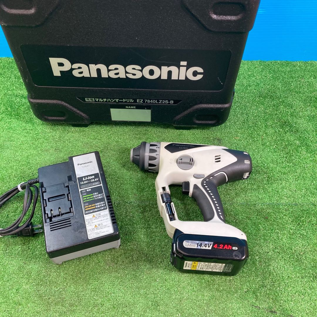★パナソニック(Panasonic) コードレスマルチハンマドリル EZ7840LZ2S-B【岩槻店】