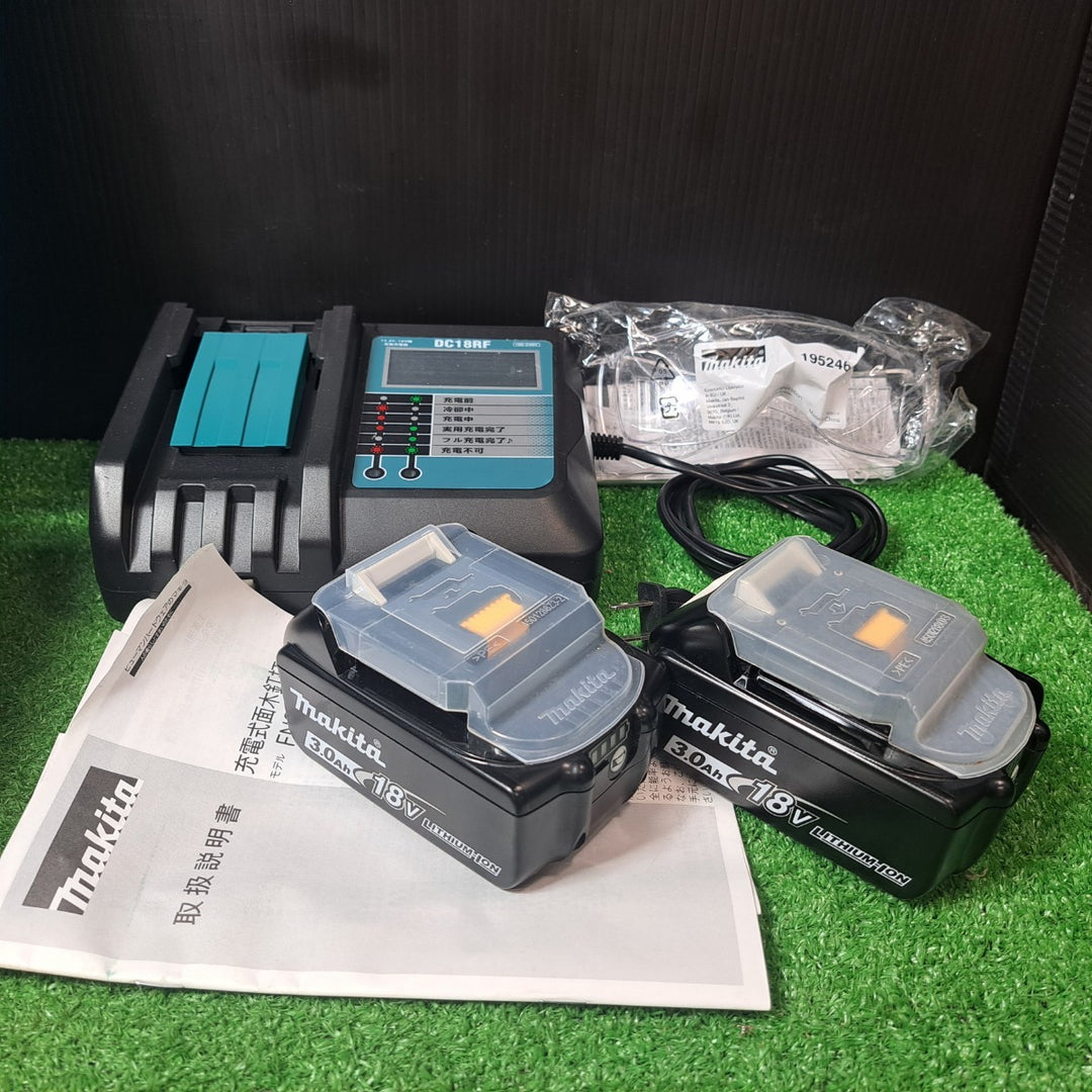 マキタ/makita 18V コードレスフィニッシュネイラ 面木用 FN350DRG 3.0Ahバッテリー2個セット 【岩槻店】