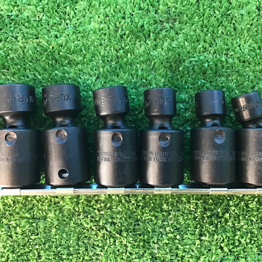 【中古品】マックツール(MACTOOLS)ユニバーサルソケット XUP6 10~19mm 10個セット【岩槻店】